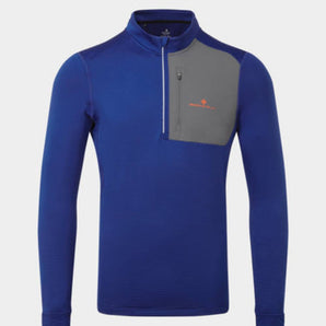 Ronhill Tech Winter Half Zip (Mens) - Ocean/Iron