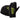 Ronhill Beanie and Glove Set - Black/Fluo Yellow