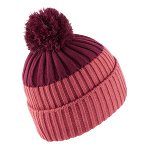 Ronhill Bobble Hat - Salsa/Blackcurrant