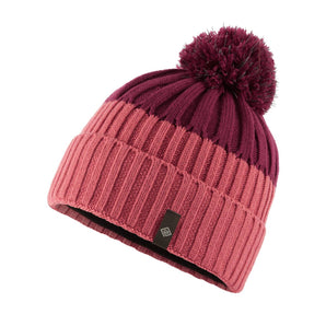 Ronhill Bobble Hat - Salsa/Blackcurrant