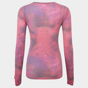 Ronhill Tech Golden Hour L/S Tee (Women’s) - Salsa