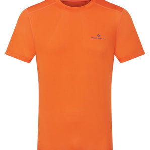 Ronhill Tech Short Sleeve Tee (Men's) - Legion/Fluo Orange