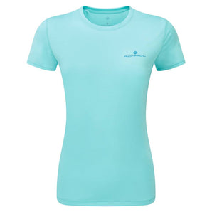 Ronhill Women's Tech Short Sleeve Tee - Aquamint/El Blue