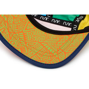 Runr Rio Technical Running Hat - Multi Coloured