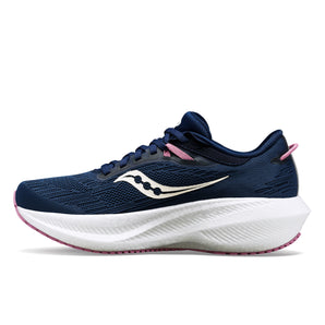 Saucony Triumph 21 (Womens) - Navy/Orchid