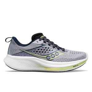 Saucony Ride 17 Wide (Womens) - Iris/Navy