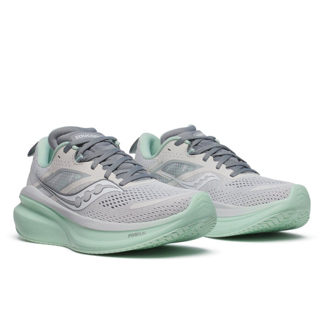 Saucony Omni 22 (Womens) - Fog/Jade