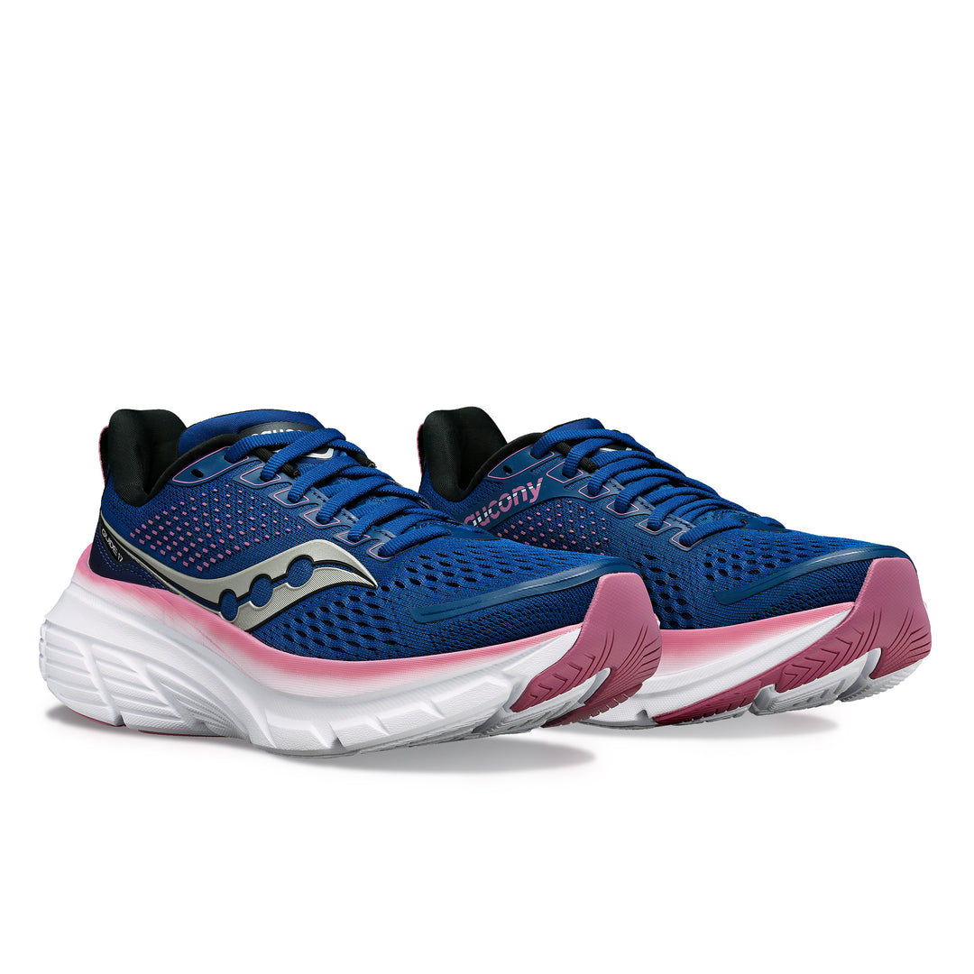 Saucony Guide 17 (Womens) - Navy/Orchid