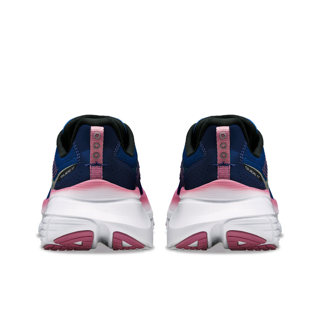 Saucony Guide 17 (Womens) - Navy/Orchid