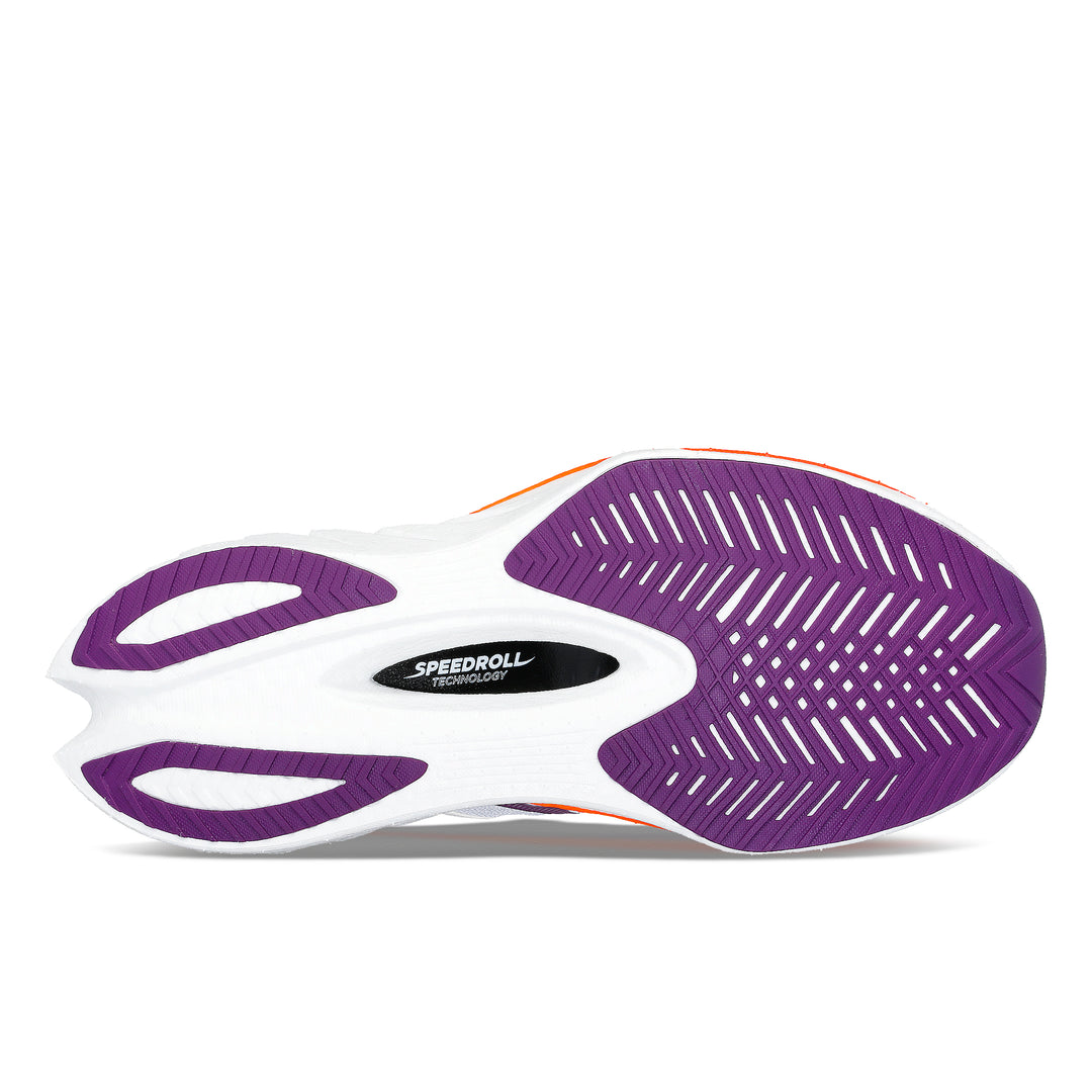 Saucony Endorphin Pro 4 (Womens) - White/Violet