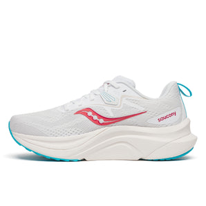 Saucony Tempus 2 (Womens) - White/Cayenne