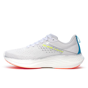 Saucony Ride 17 (Mens) - White/Vizi