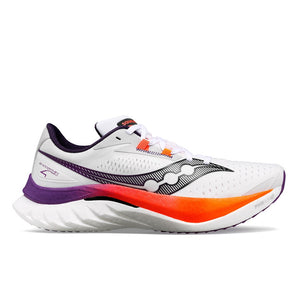 Saucony Endorphin Speed 4 (Mens) - White/Viziorange