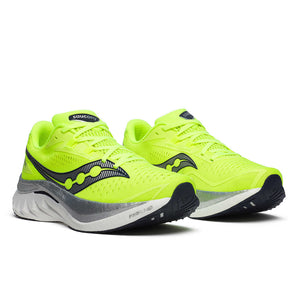 Saucony Endorphin Speed 4 (Mens) - Citron/Navy