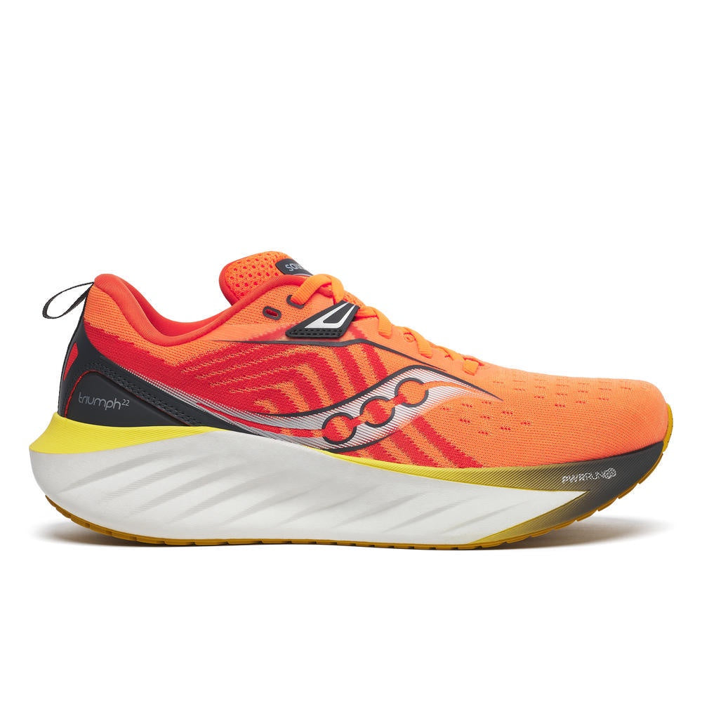 Saucony Triumph 22 (Mens) - Spice/Canary