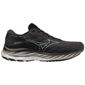 Mizuno Wave Rider 27 (Mens) - Ebony/IBlue/Black