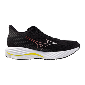 Mizuno Wave Rider 28 (Men's ) - Black/White/Evening Primrose