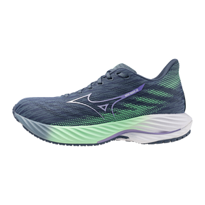 Mizuno Wave Rider 28 (Women's) - Citadel/White/NeoMint