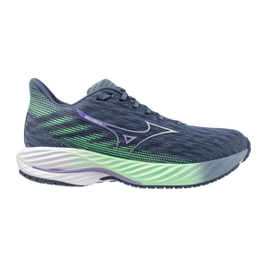 Mizuno Wave Rider 28 (Women's) - Citadel/White/NeoMint