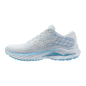 Mizuno Wave Inspire 20 (Womens) - Light Blue/ White