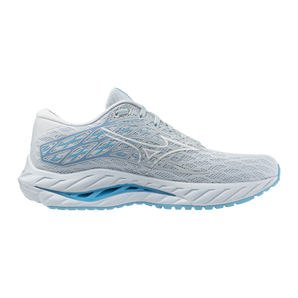 Mizuno Wave Inspire 20 (Womens) - Light Blue/ White