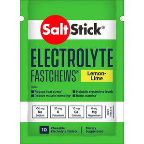 Saltstick Fastchews Lemon Lime - 10 tablet ziplock