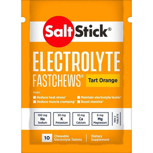 Saltstick Fastchews Orange - 10 tablet ziplock