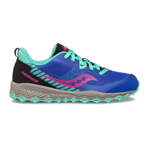 Saucony Peregrine 11 Shield Blue/Turquoise Jr Girls