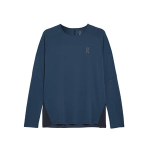 On Running Performance Long-T (Mens) - Denim/Navy