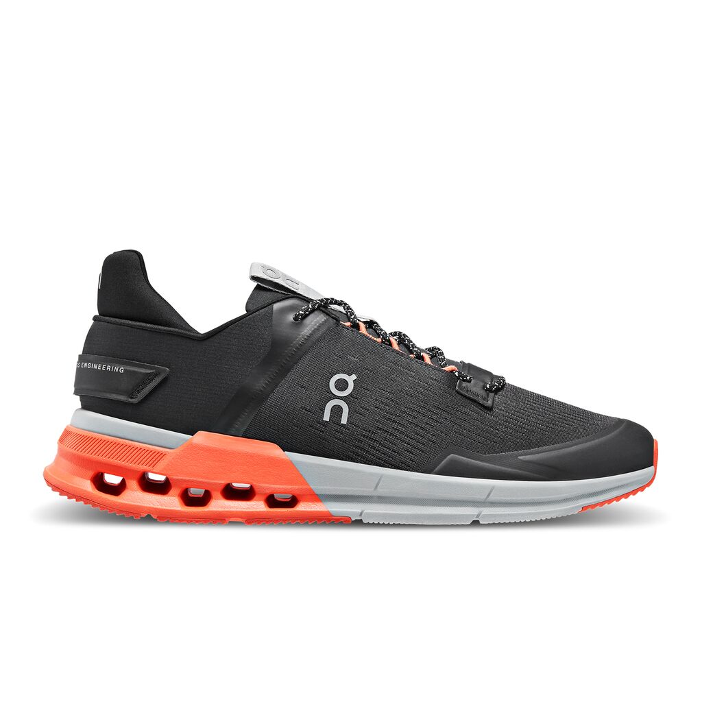 On Running Cloudnova Flux (Mens) - Black/Flame