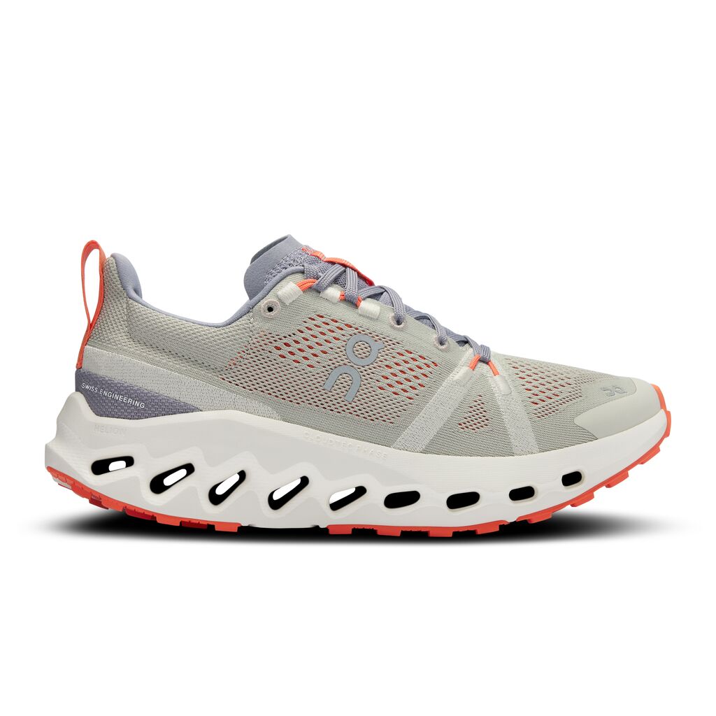 On Running Cloudsurfer Trail (Womens) - Fossil/Ivory