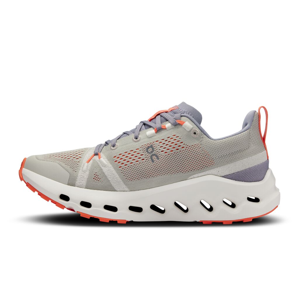 On Running Cloudsurfer Trail (Womens) - Fossil/Ivory