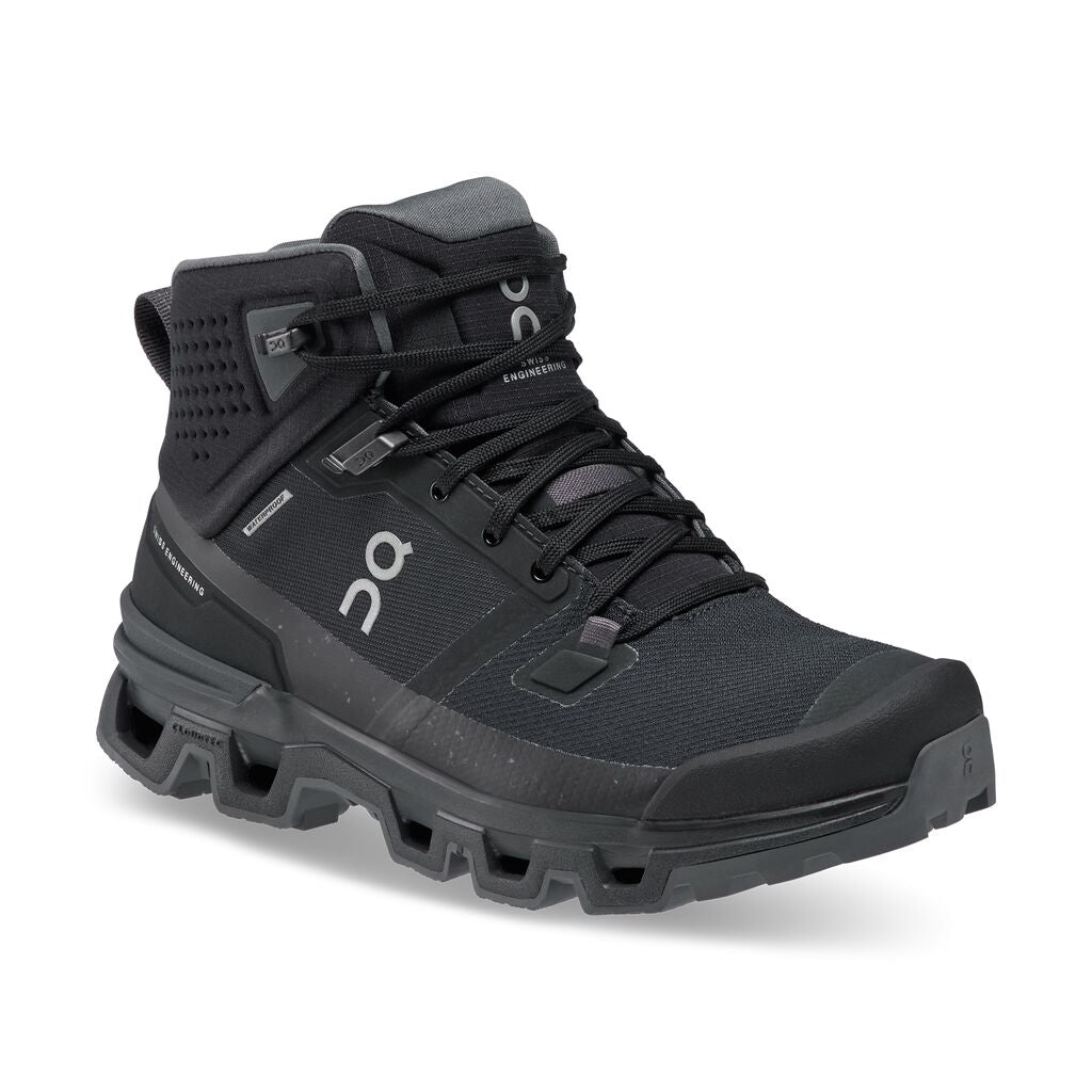 On Running Cloudrock 2 Waterproof (Womens) - Black/Eclipse