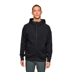 On Running Zipped Hoodie (Mens) - Black