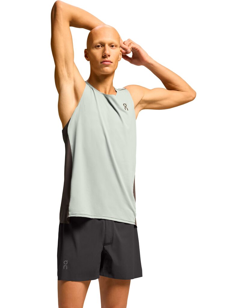 On Running Performance Tank (Mens) - Cobble/Eclipse