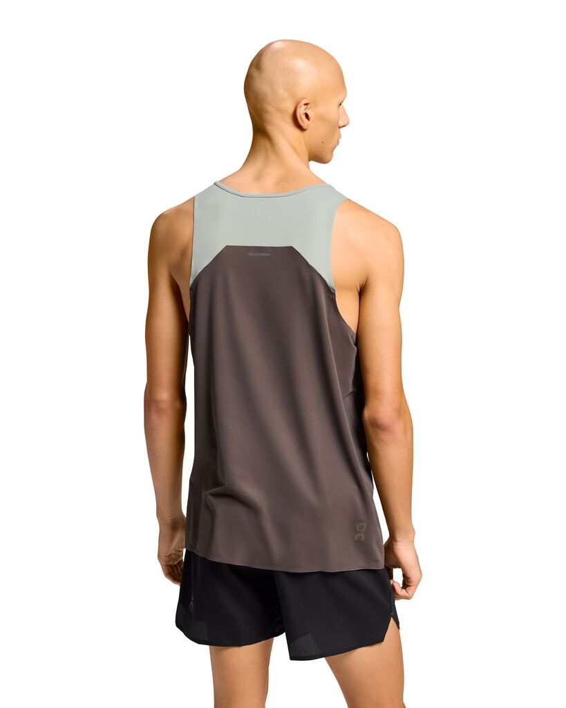 On Running Performance Tank (Mens) - Cobble/Eclipse