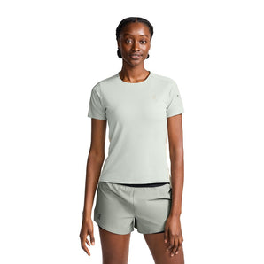 On Running Performance - Tee (Womens) - Cobble/Glacier