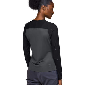 On Running Performance Long-T (Womens) - Black/Eclipse