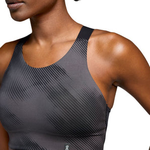 On Running Performance Graphic Bra (Womens) - Black