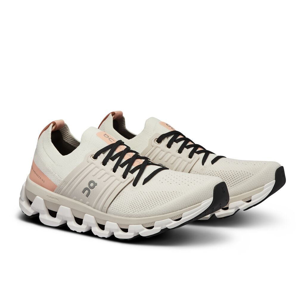 On Running Cloudswift 3 (Womens) -  Ivory/Rose