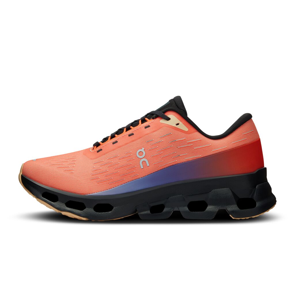 On Running Cloudspark (Womens) - Flame/Black