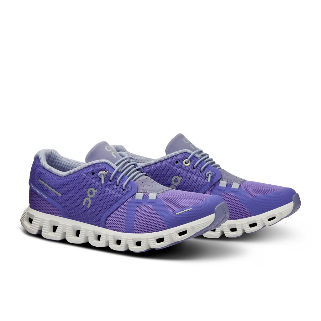 On Running Cloud 5 (Womens) - Blueberry/Feather