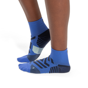 Mid Sock (Womens) - Cobalt/Denim - RunActive