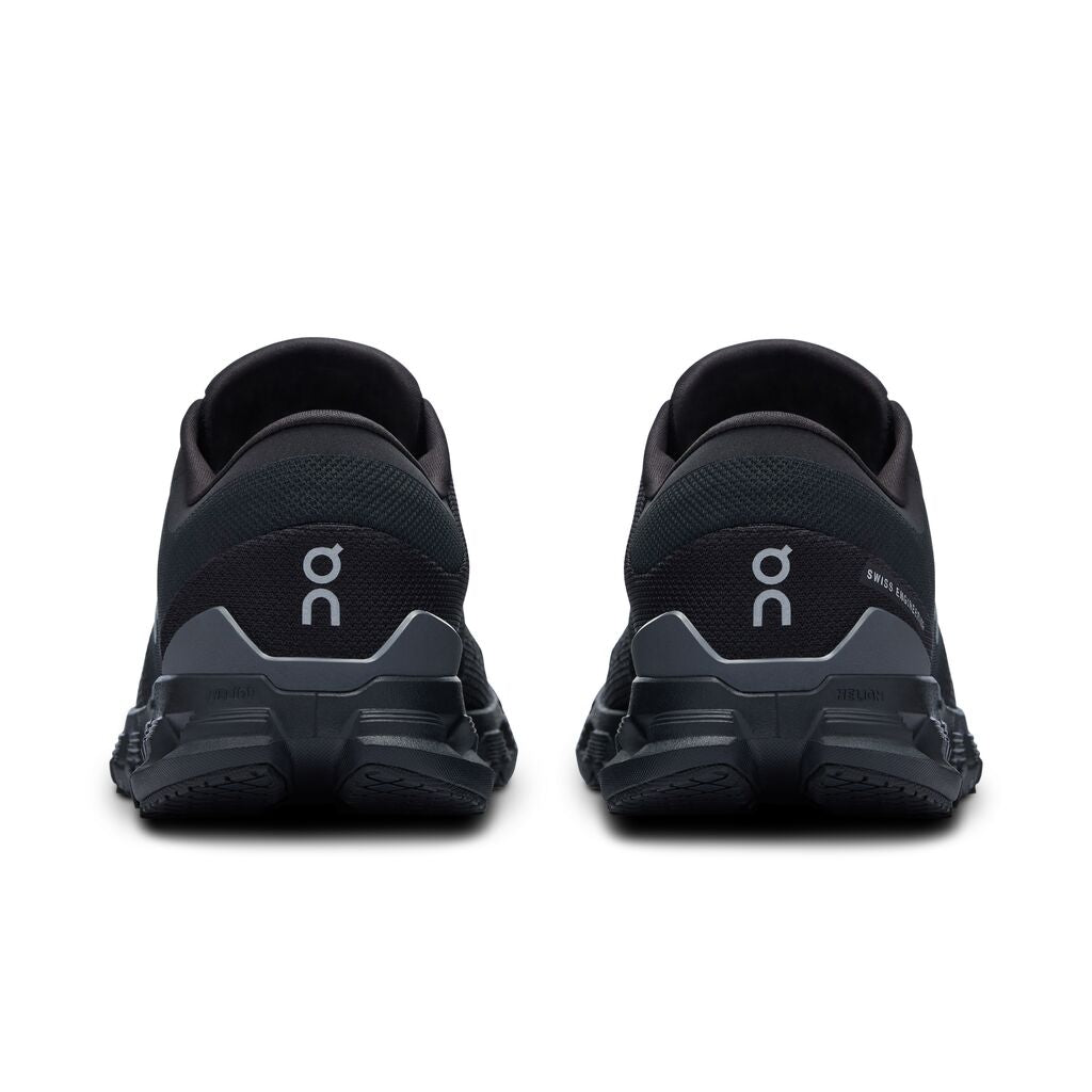 On Running Cloud X 4 (Womens) - Black/Eclipse