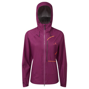 Ronhill Tech Fortify Jacket (Womens) - Blackcurrant/Mango