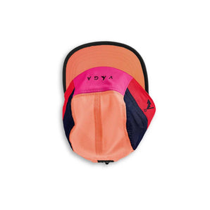 Vaga Club Cap - Red/Poster Pink/Peach