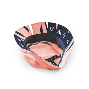 Vaga Feather Racing Bucket Hat - Peach