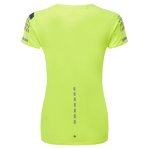 Ronhill Tech Afterhours S/S Tee (Womens) - Fluo Yellow/Charcoal/Reflective