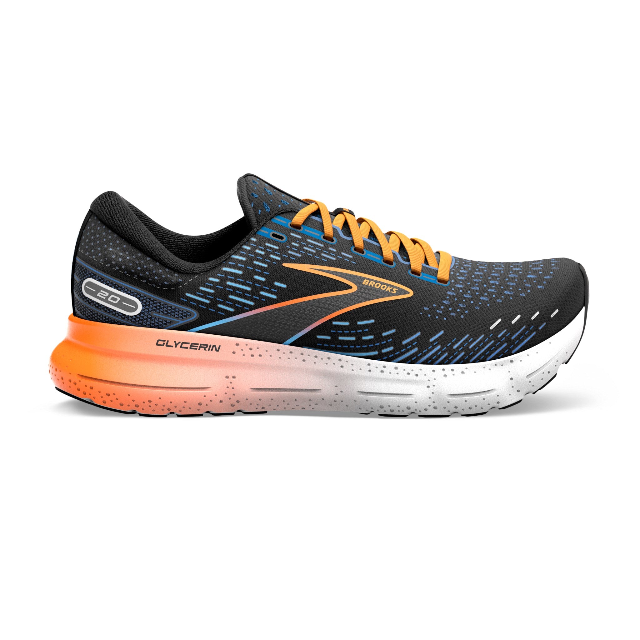 Brooks vapor shop 1 mens orange