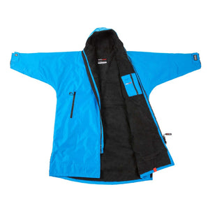 Dryrobe Advance Kids Long Sleeve - Cobalt Blue/Black